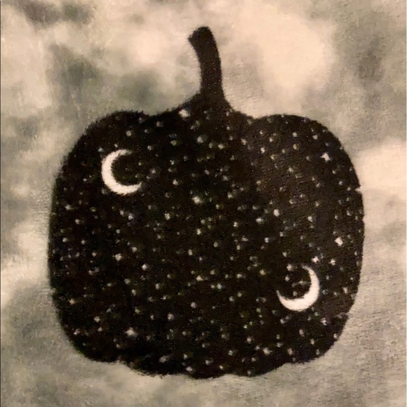 Cosmic pumpkins throw blanket - Picture 1 of 3